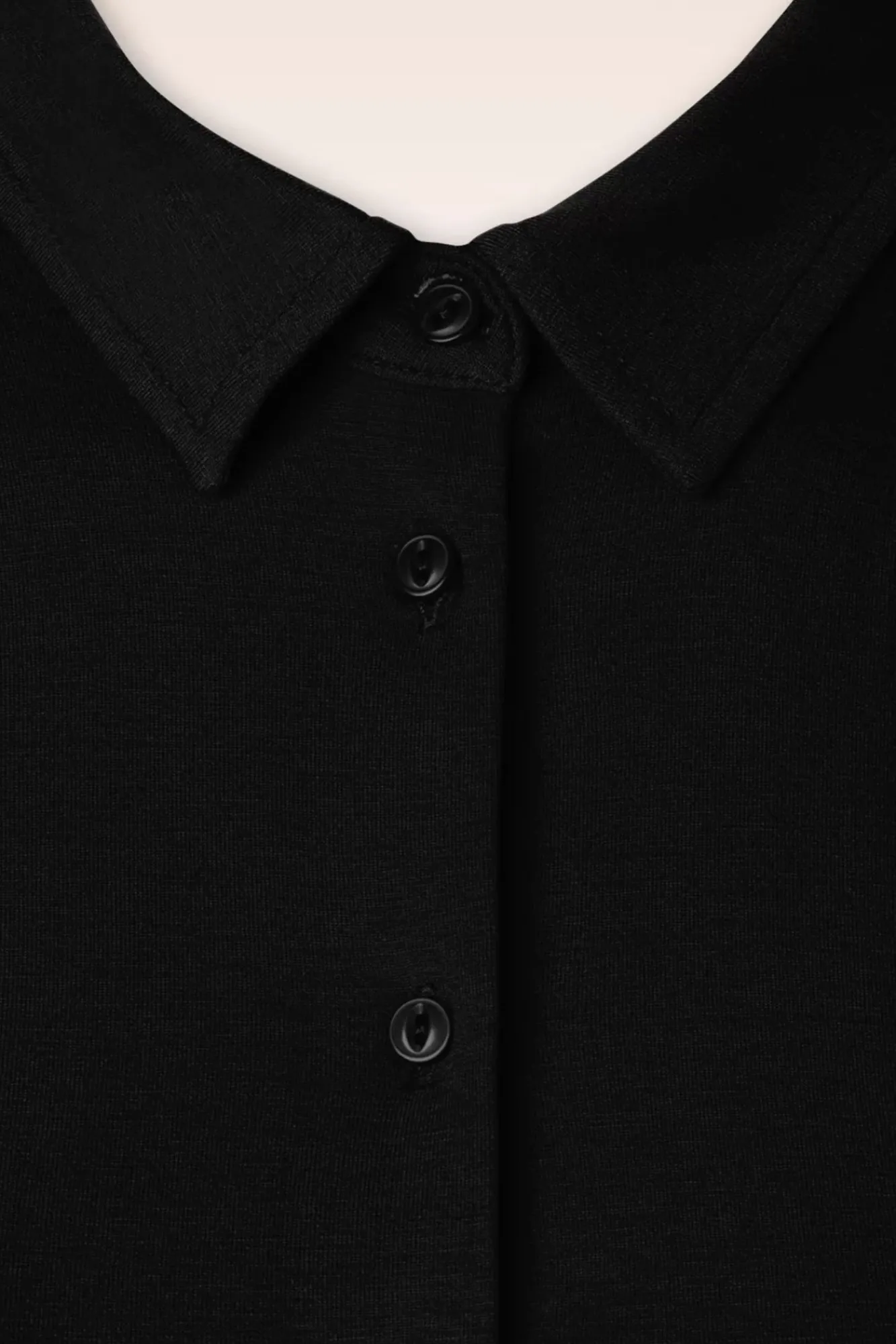 Clearance Carina Ecovero Lichte Blouse In Zwart Vrouwen Blouses