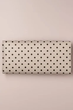 Carla Portemonnee In Zand En Zwart Vrouwen Portemonnees