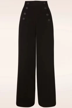 New Carlie Swing Broek In Zwart Vrouwen Broeken