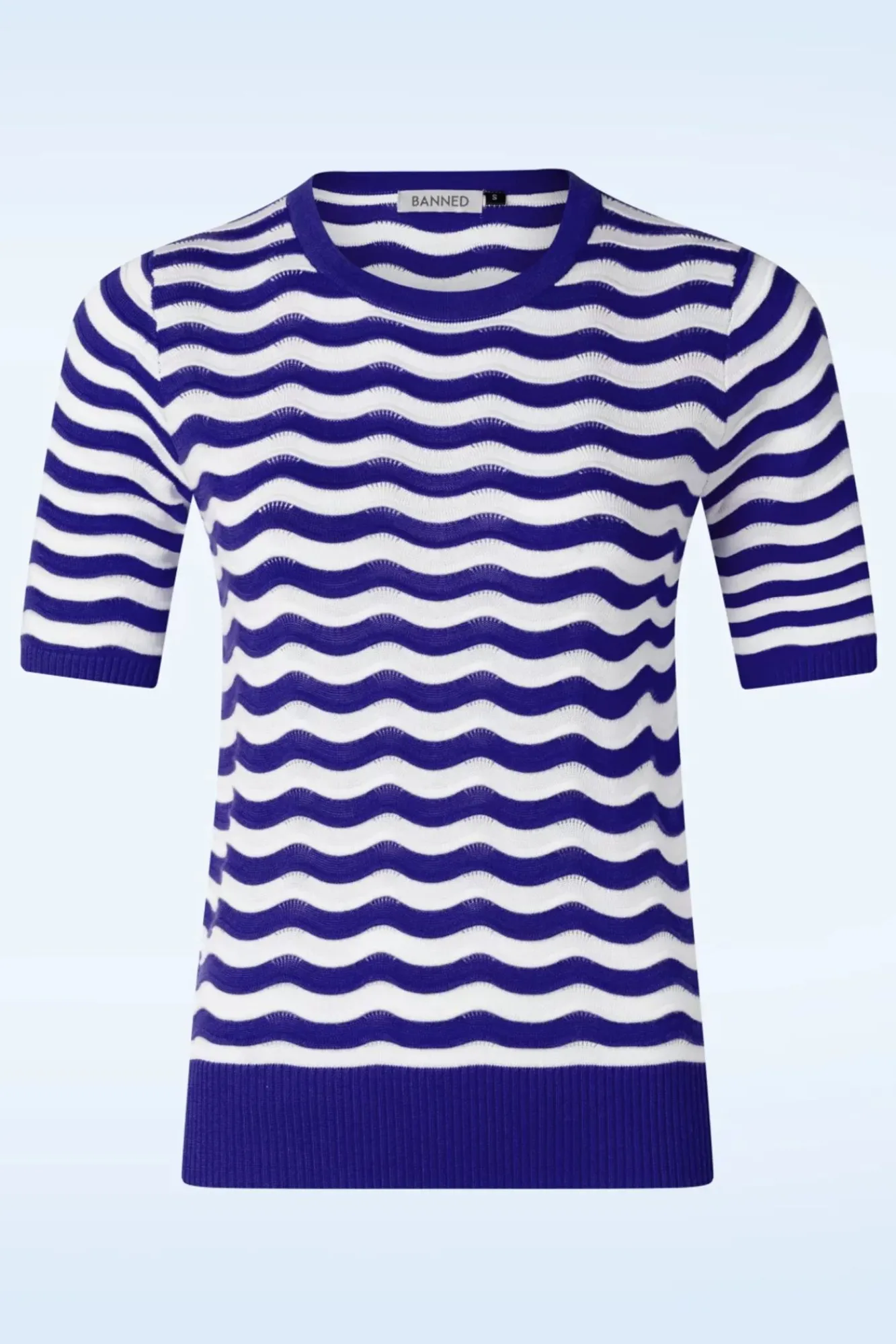 Discount Catching Waves Jumper In Blauw Vrouwen Truitjes