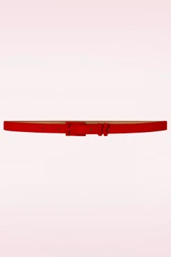 Sale Cecile Riem In Krokodillenrood Vrouwen Riemen