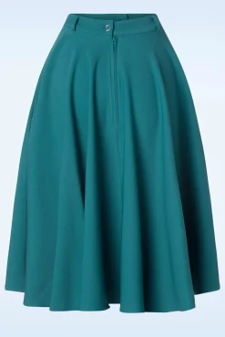 Online Celine Swing Rok In Oceaan Vrouwen Rokken