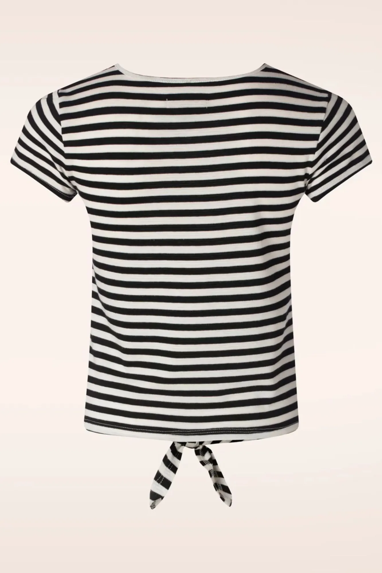 Best Chopito Stripe Knot T-Shirt In Zwart Vrouwen T-Shirts