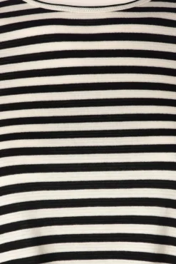 Best Chopito Stripe Knot T-Shirt In Zwart Vrouwen T-Shirts