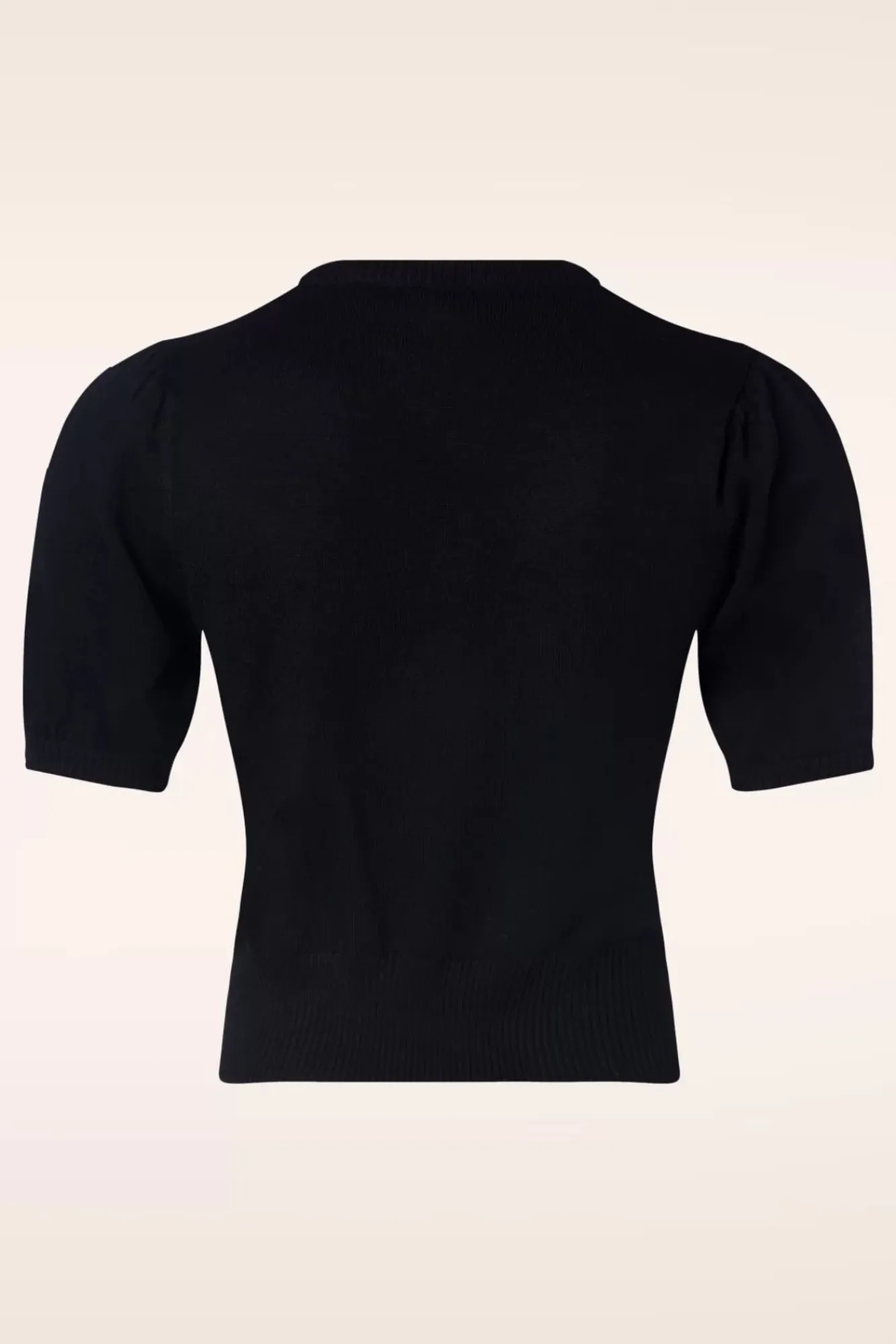 Best Chris Love Struck Gebreide Top In Zwart Vrouwen Truitjes