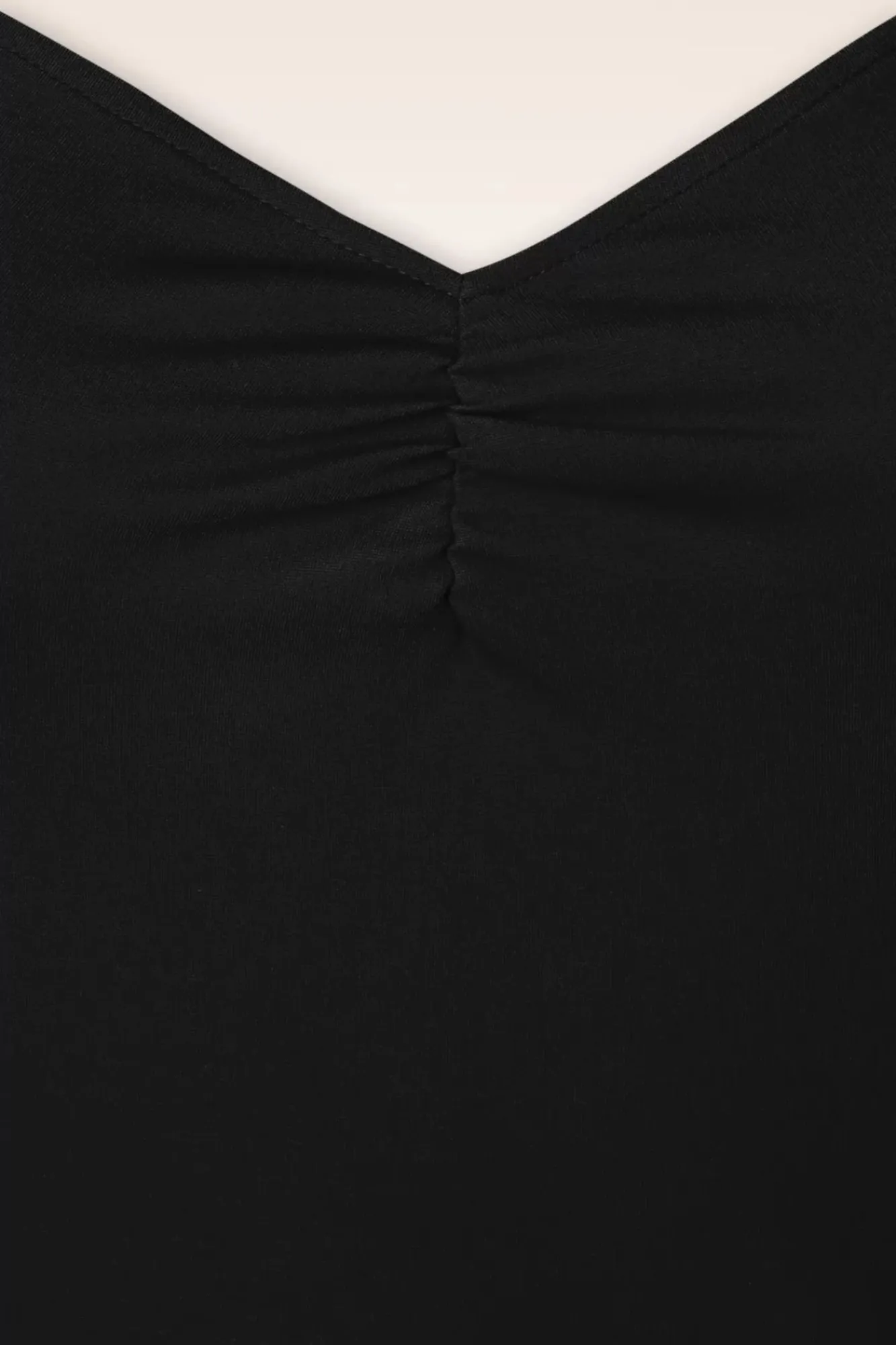 Best Cindy Cross Back Top In Zwart Vrouwen Tops