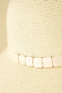 Clearance Cisi Stro Bucket Hoed In Naturel Vrouwen Hoeden & Fascinators