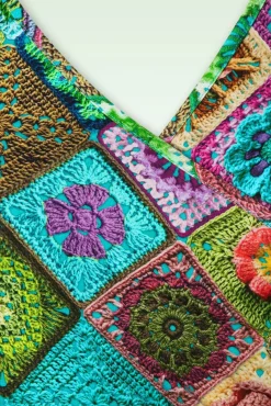 Clearance Classic Cross Jurk In Granny Pastel Vrouwen Plus Size Jurken