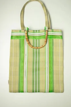 Clearance Club Tropicana Shopper Tas In Acid Groen Vrouwen Tassen