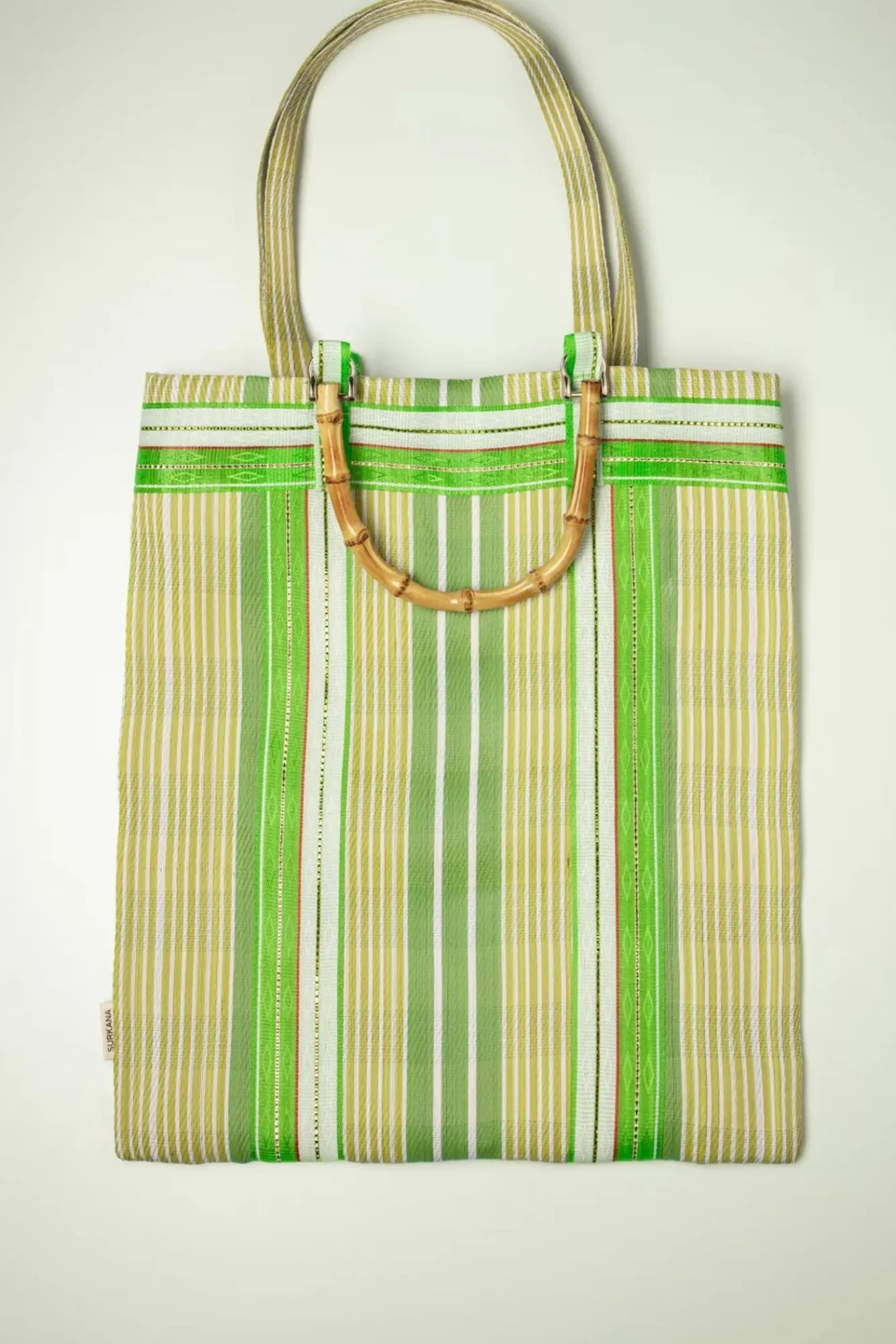 Clearance Club Tropicana Shopper Tas In Acid Groen Vrouwen Tassen