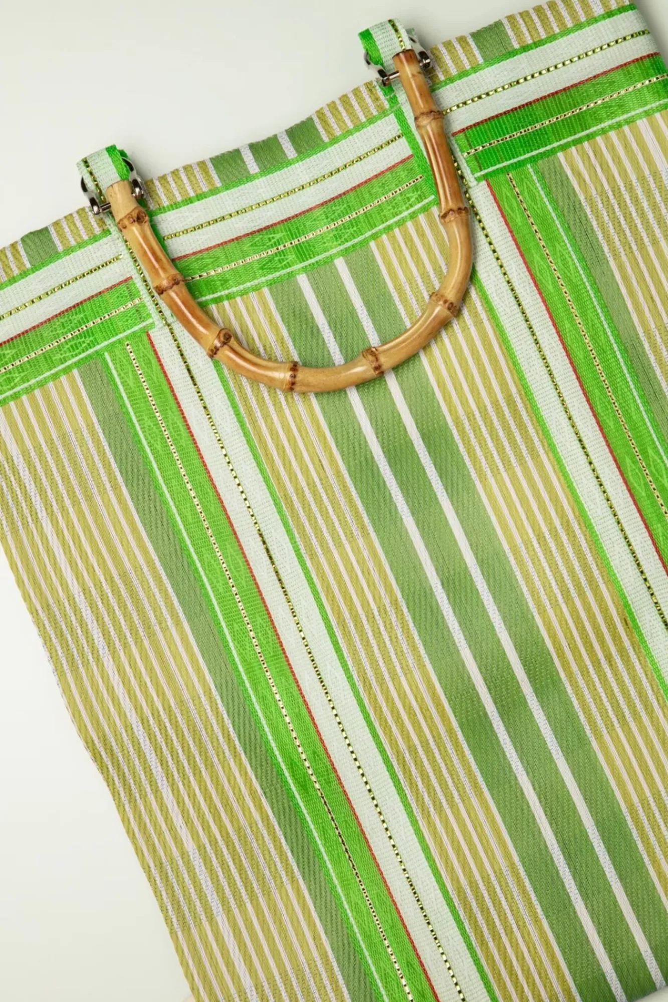 Clearance Club Tropicana Shopper Tas In Acid Groen Vrouwen Tassen