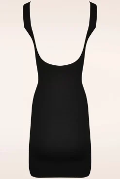 Comfort Kanten Jurk In Zwart Vrouwen Shapewear