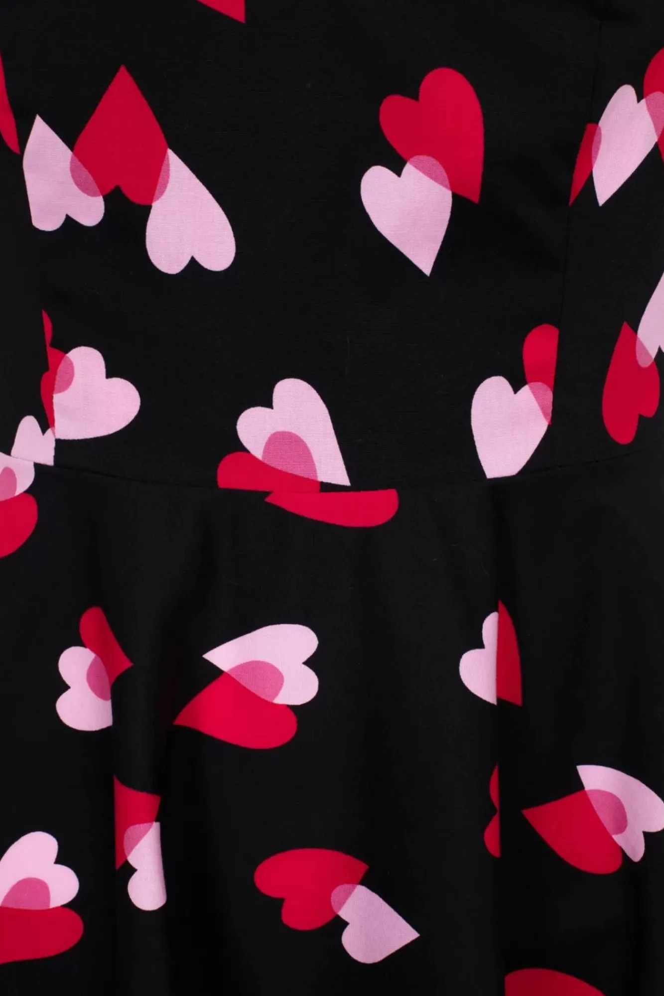 Sale Confetti Swing Jurk In Zwart Vrouwen Plus Size Jurken