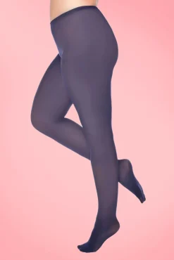 Hot Curvy Superstretch Panty In Marineblauw Vrouwen Panty's