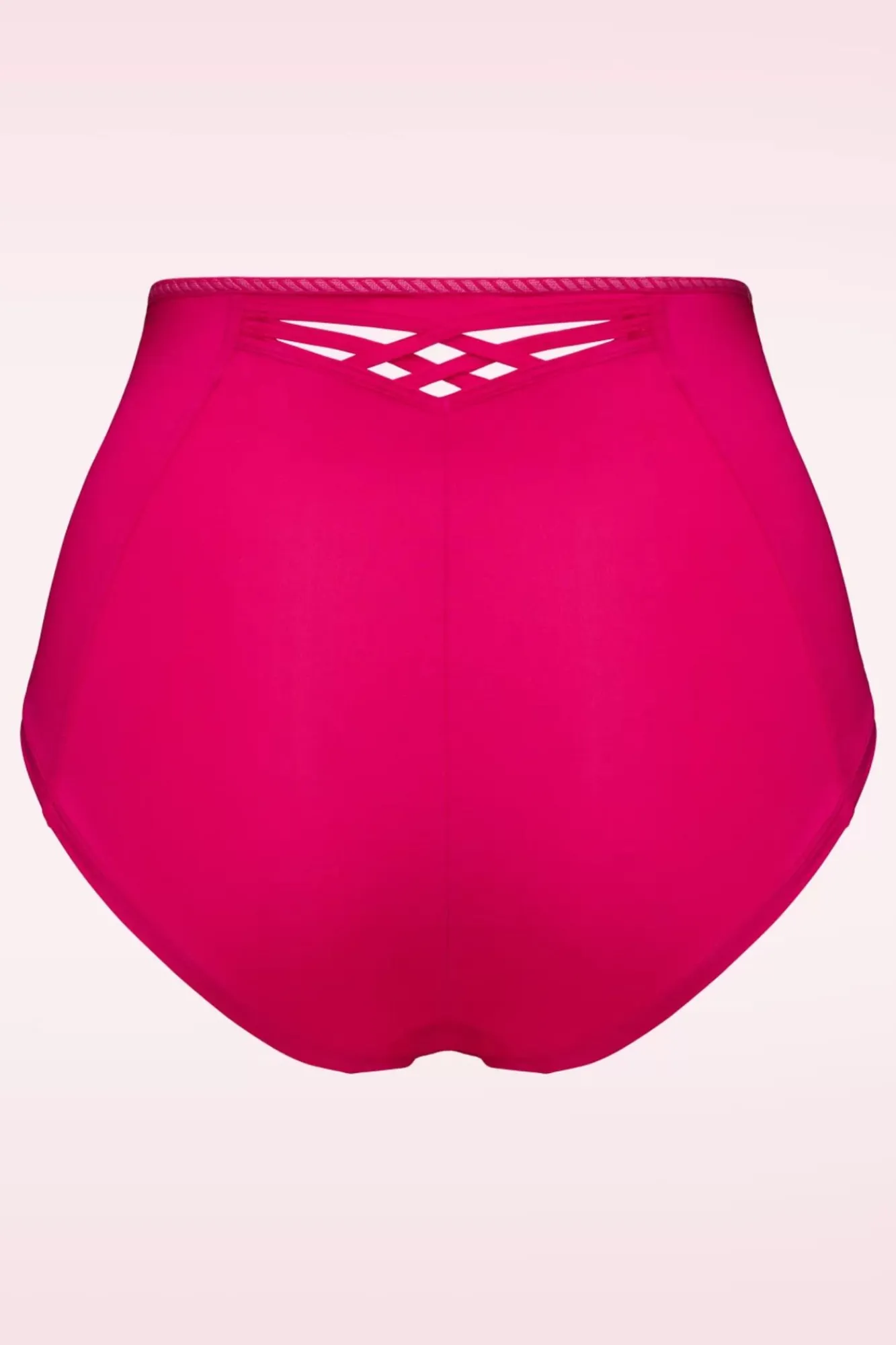 Clearance Dame De Paris High Waist Slip In Azalea Rood Vrouwen Lingerie