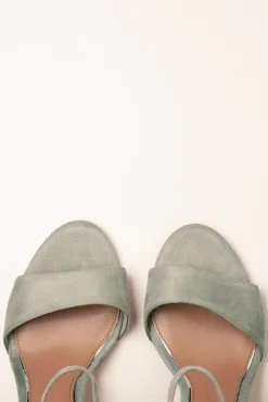 Online Daphne Sandaaltjes In Saliegroen Vrouwen Sandalen