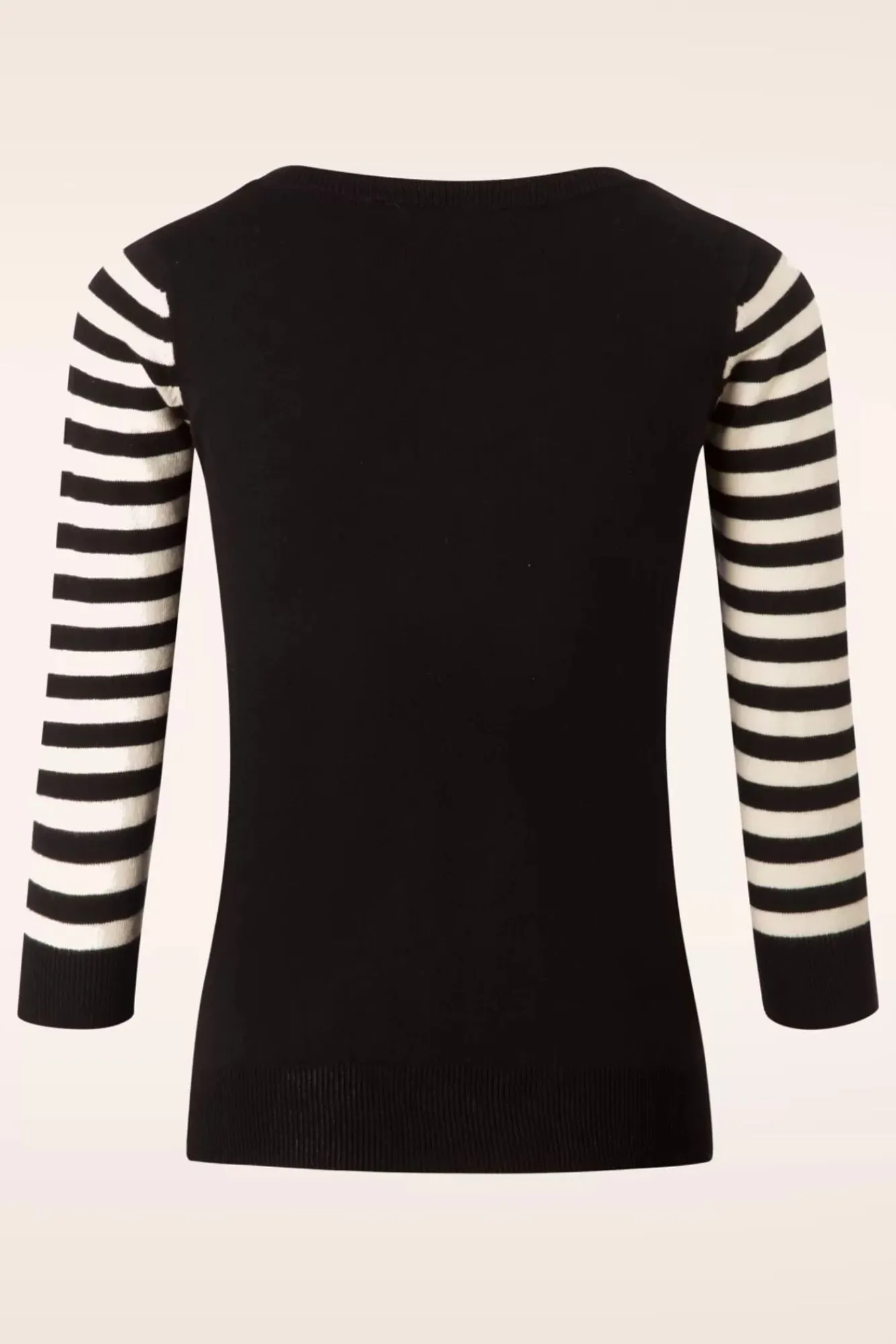 Sale Debbie Cat Gestreepte Trui In Zwart Vrouwen Truitjes