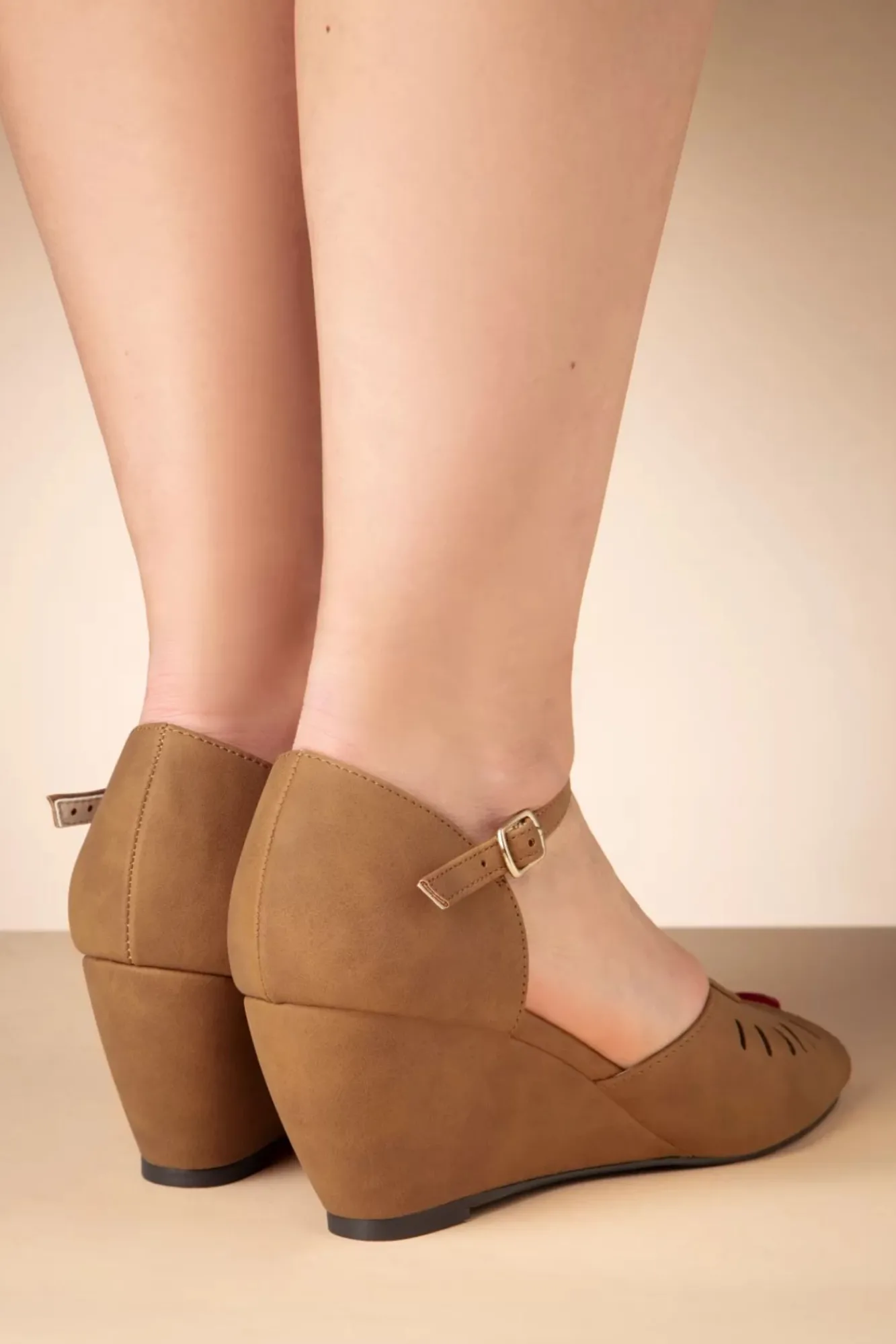 Debbie Sleehak Sandalen In Bruin Vrouwen Sandalen