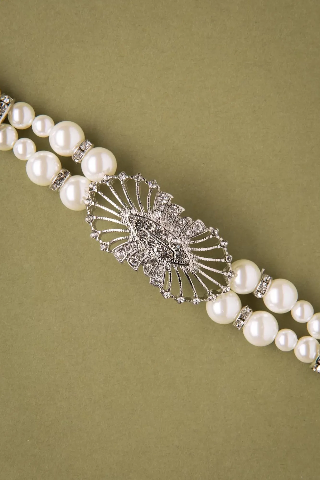 Deco Parel Armband In Ivoor Vrouwen Sieraden