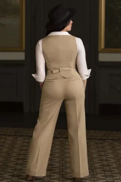 Hot Diadora Pantalon In Beige Vrouwen Broeken