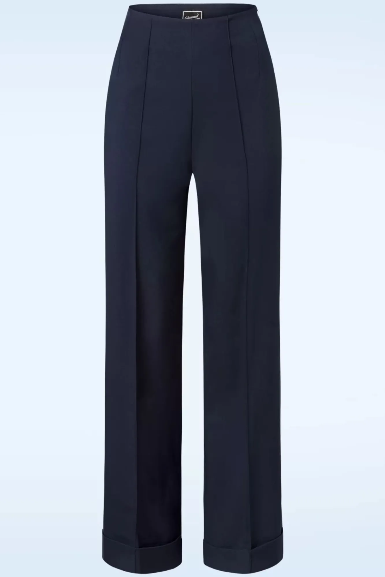 Sale Diadora Wijde Pantalon In Marineblauw Vrouwen Broeken