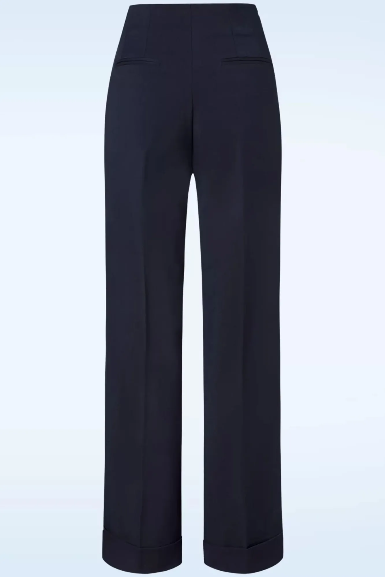 Sale Diadora Wijde Pantalon In Marineblauw Vrouwen Broeken