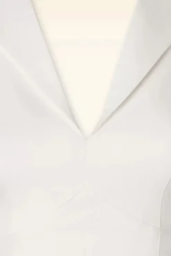 Discount Dianne Blouse In Crispy Wit Vrouwen Blouses