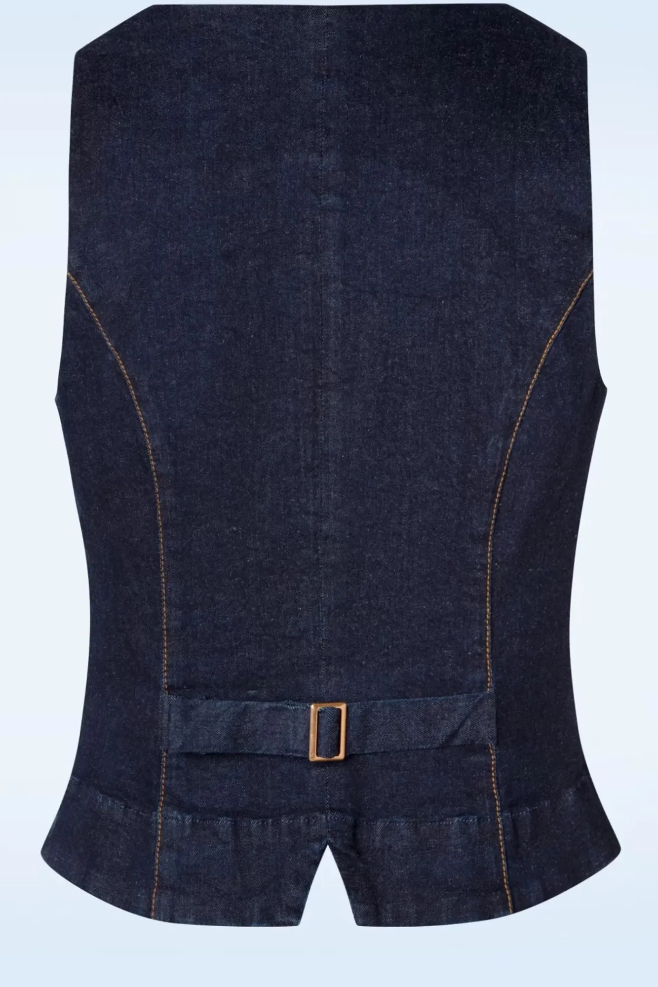 Dianne Gilet In Denim Blauw Vrouwen Jassen
