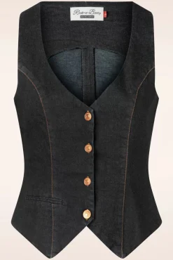 Online Dianne Gilet In Zwart Vrouwen Jassen