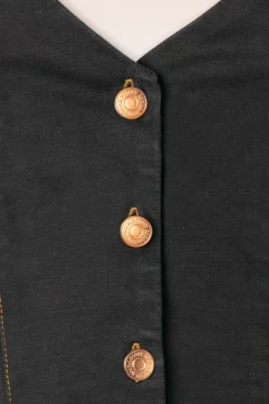 Online Dianne Gilet In Zwart Vrouwen Jassen