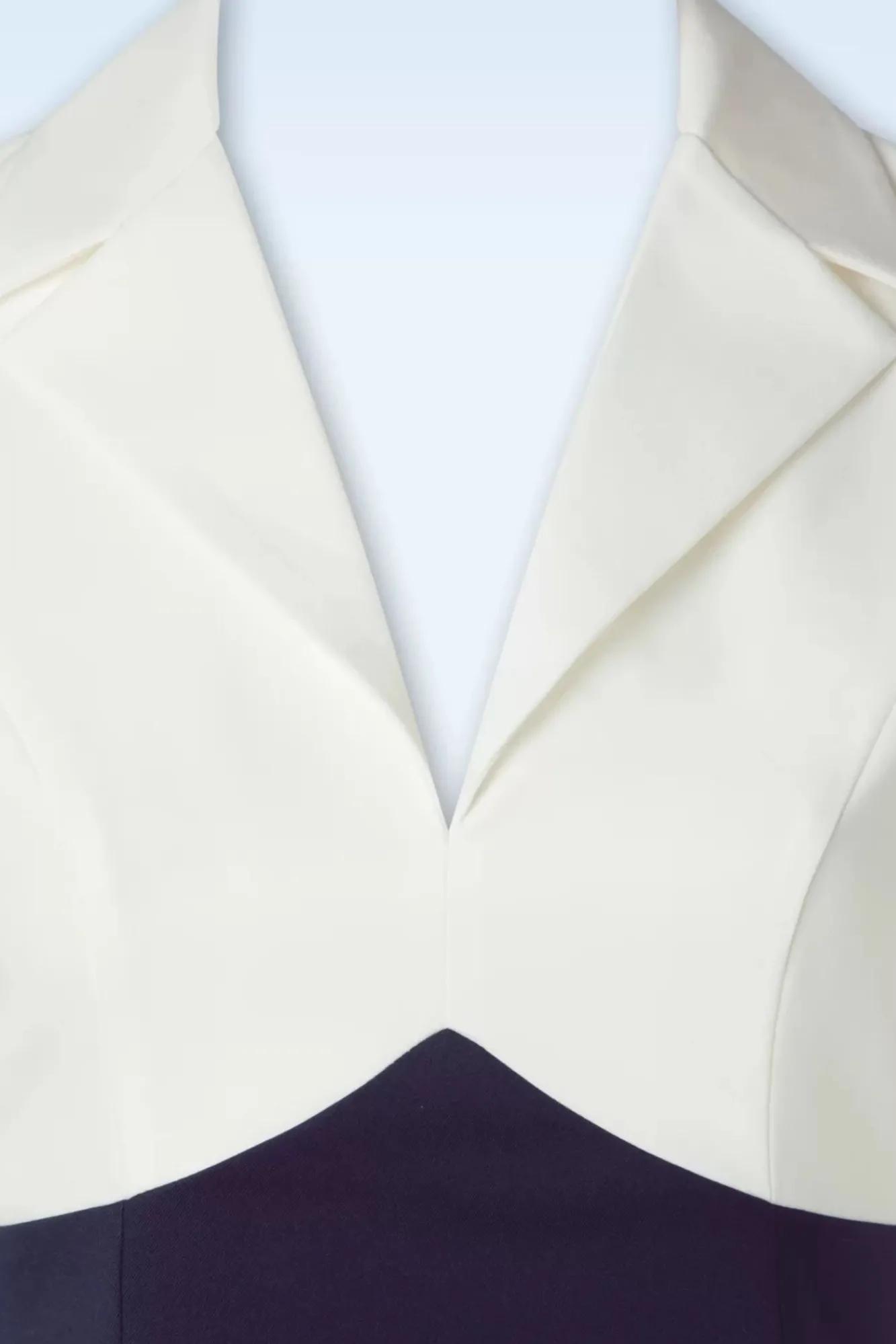 Dianne Pencil Jurk In Wit En Marineblauw Vrouwen Plus Size Jurken