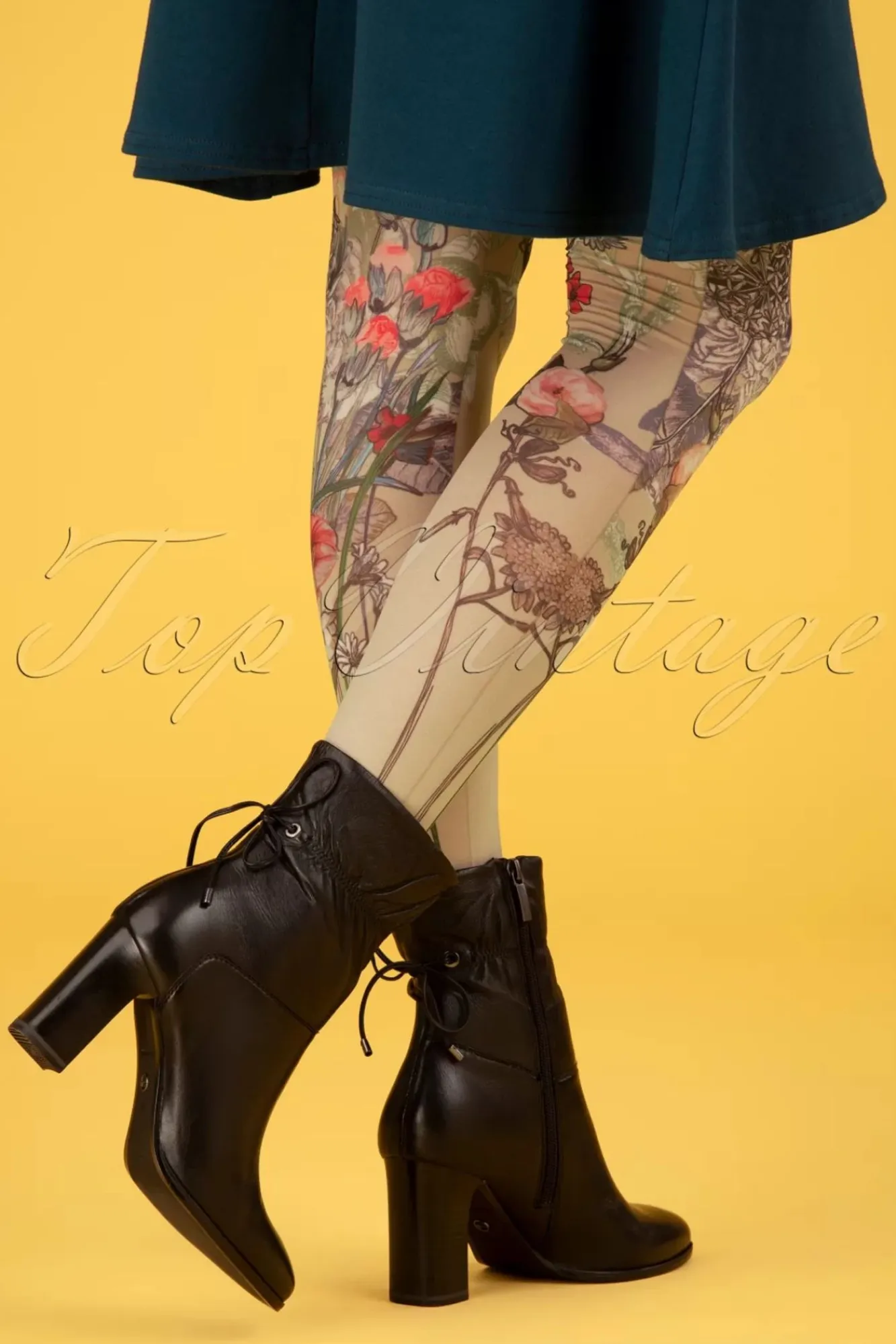 Sale Dragees Panty In Beige En Groen Vrouwen Panty's