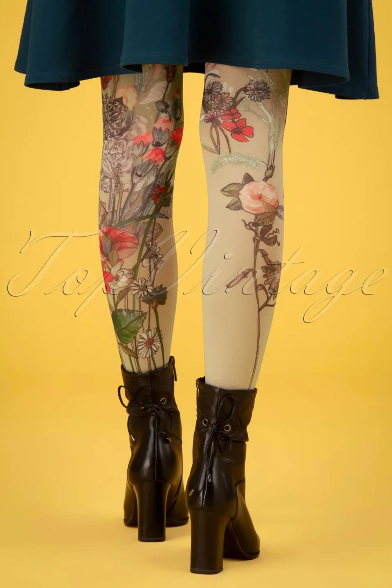 Sale Dragees Panty In Beige En Groen Vrouwen Panty's