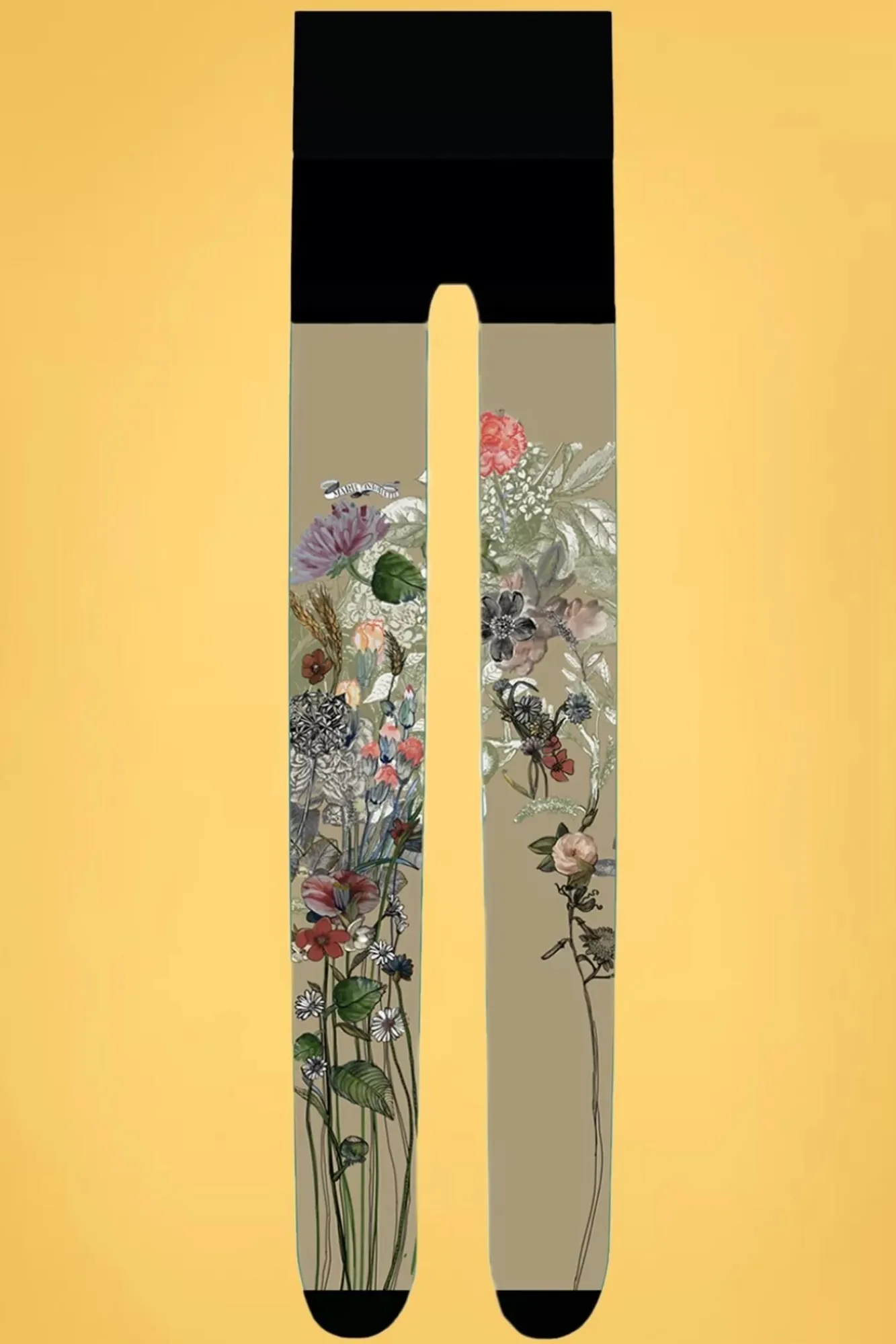 Sale Dragees Panty In Beige En Groen Vrouwen Panty's