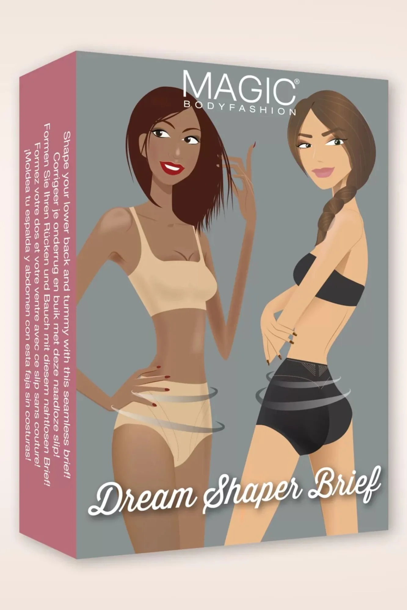 Sale Dream Shaper Slip In Zwart Vrouwen Shapewear