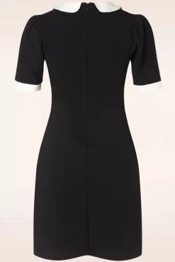 Sale Ebony Jurk In Zwart En Wit Vrouwen Plus Size Jurken