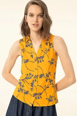 Online Eden Top In Geel Vrouwen Tops