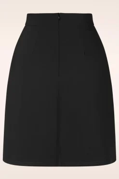 Best Edith A-Lijn Rok In Zwart Vrouwen Rokken