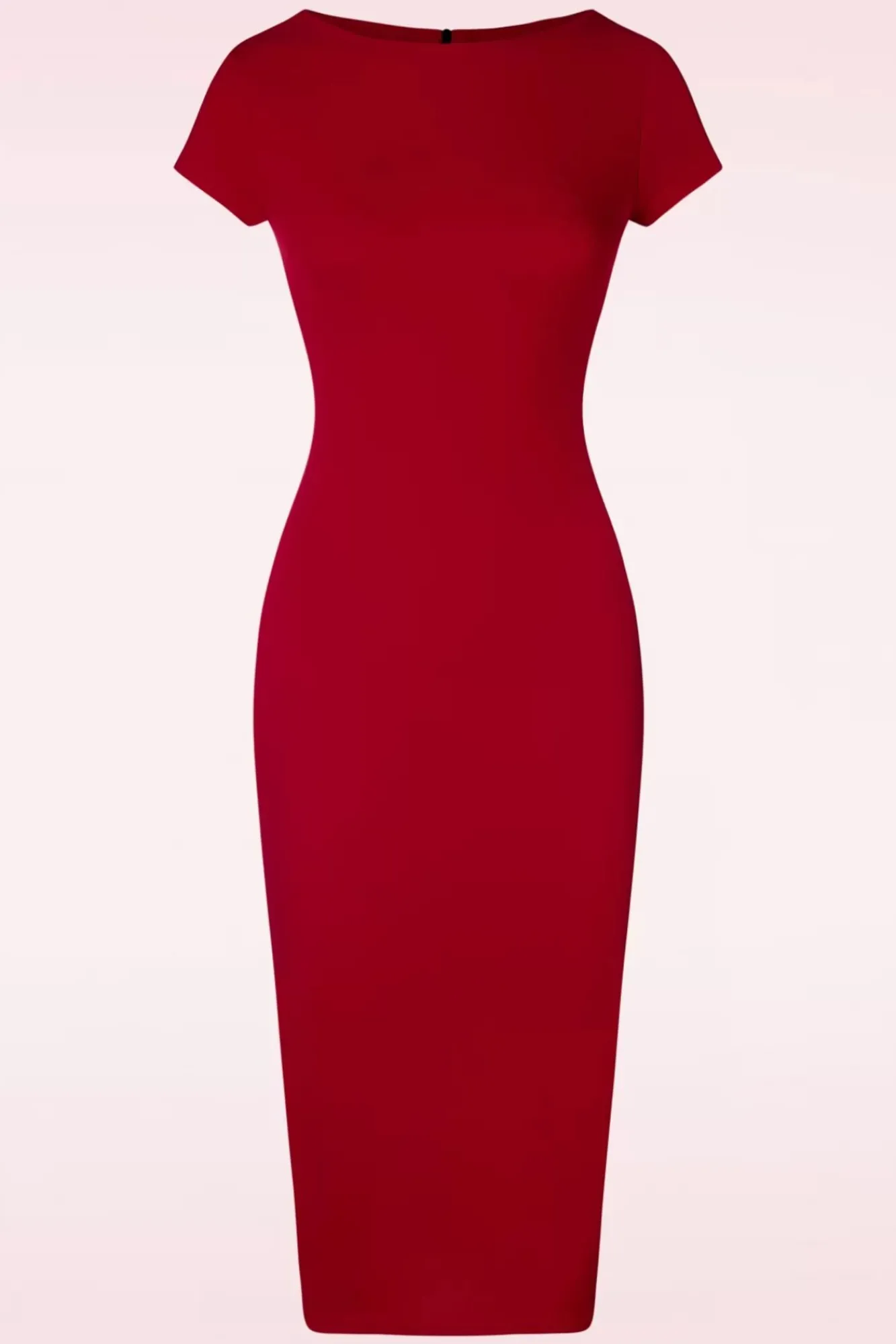 Online Effen Jurk In Rood Vrouwen Plus Size Jurken