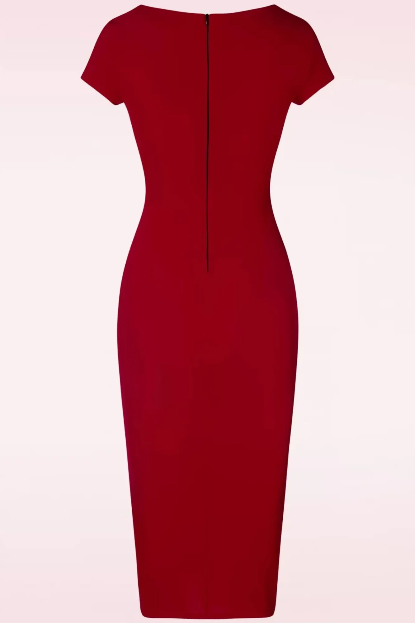 Online Effen Jurk In Rood Vrouwen Plus Size Jurken