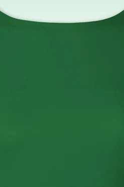 Clearance Effen Jurk In Smaragdgroen Vrouwen Plus Size Jurken