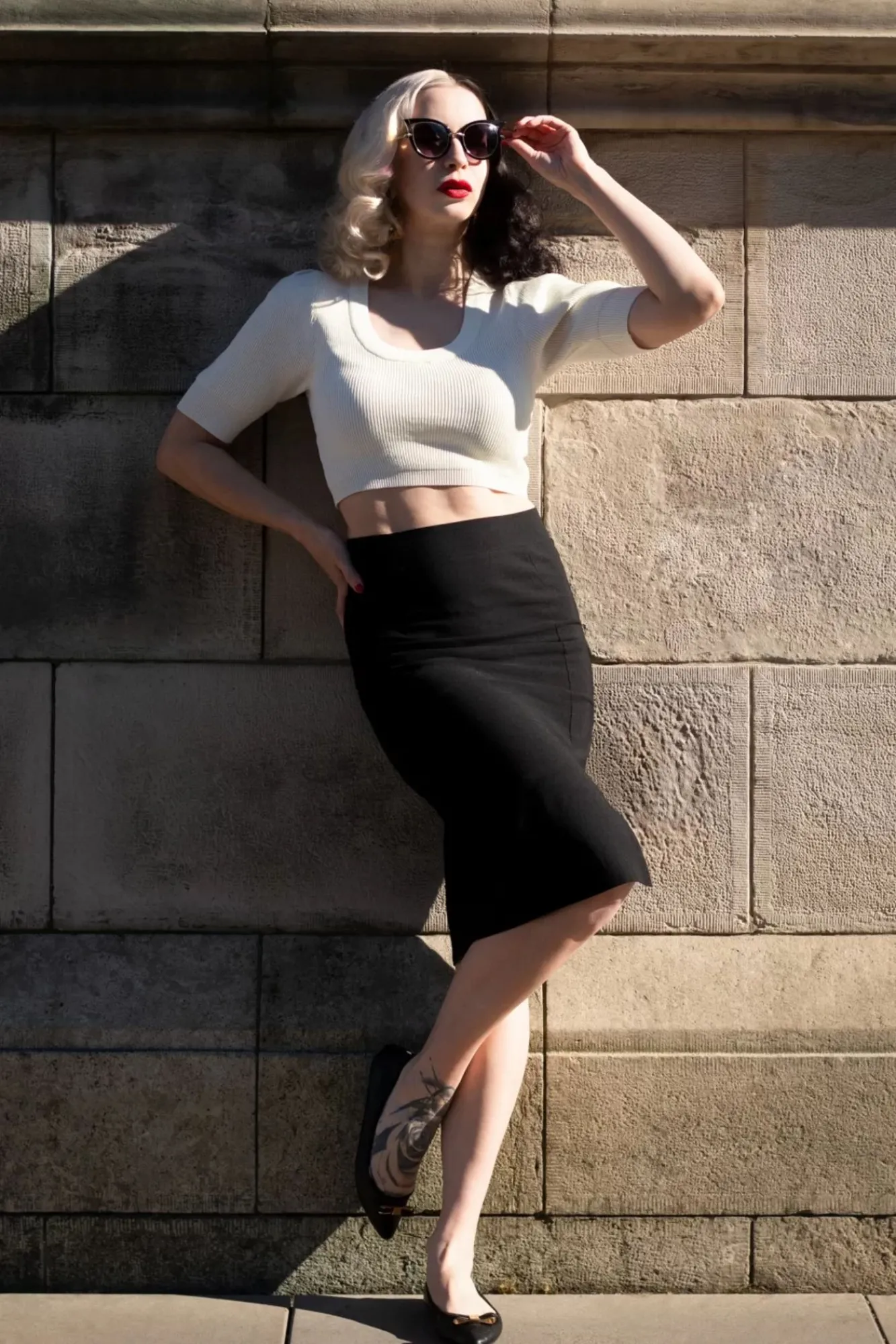 Best Eleonora Pencilrok In Zwart Vrouwen Rokken