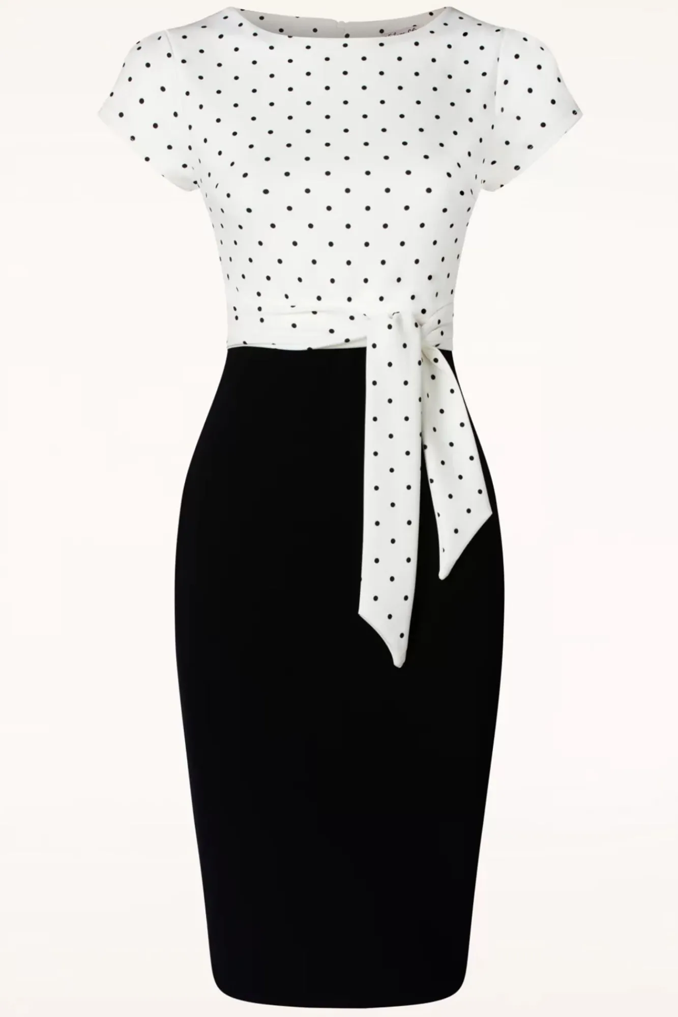 Outlet Elise Jurk In Zwart En Wit Vrouwen Plus Size Jurken