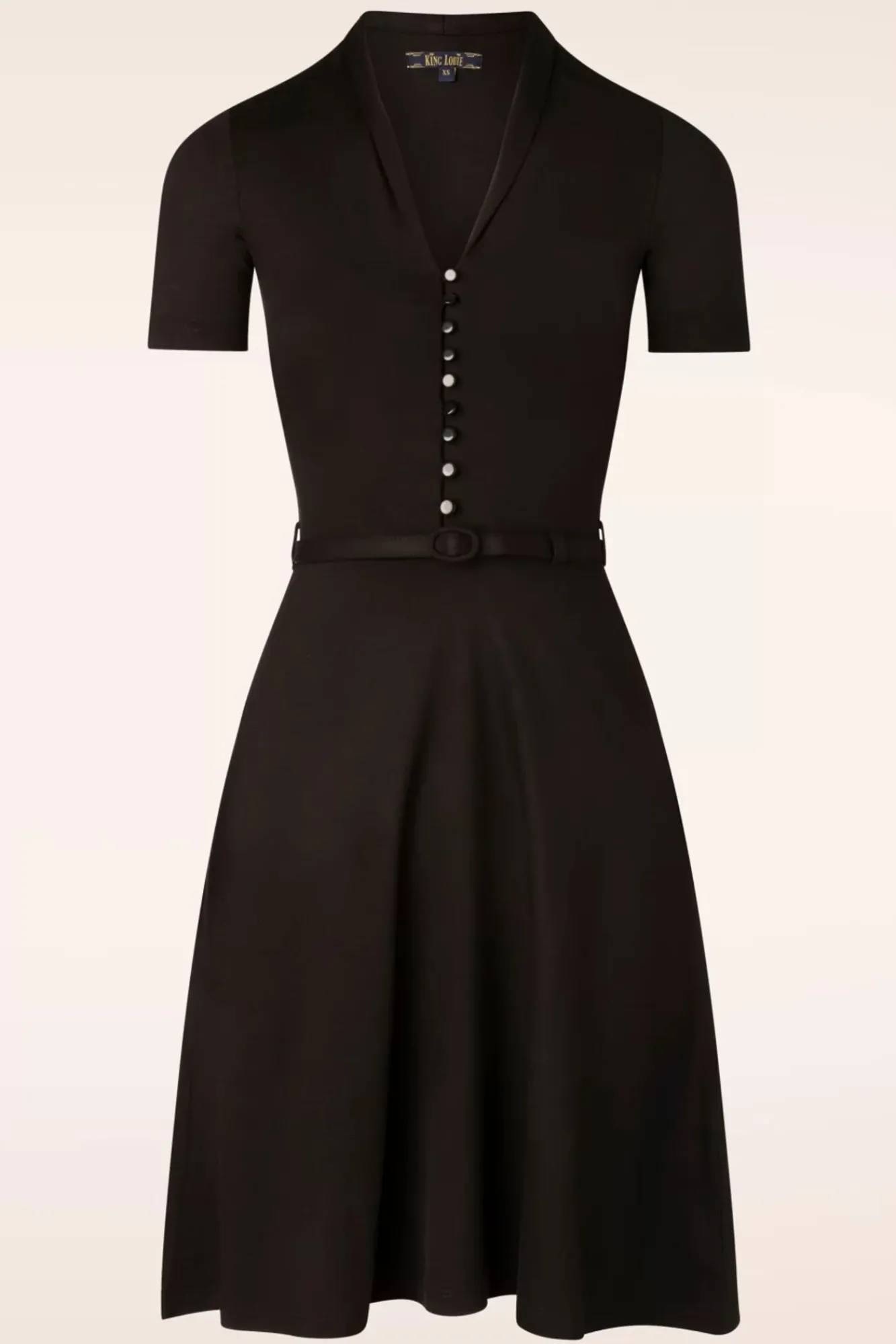 New Emmy Ecovero Klassieke Jurk In Zwart Vrouwen Plus Size Jurken