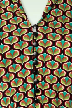 Outlet Emmy Indy Jurk In Delphinium Groen Vrouwen Swing Jurken