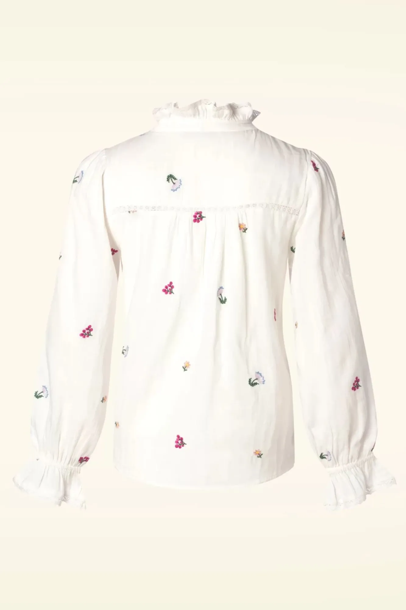 Hot Eva Blouse In Ecru Vrouwen Blouses