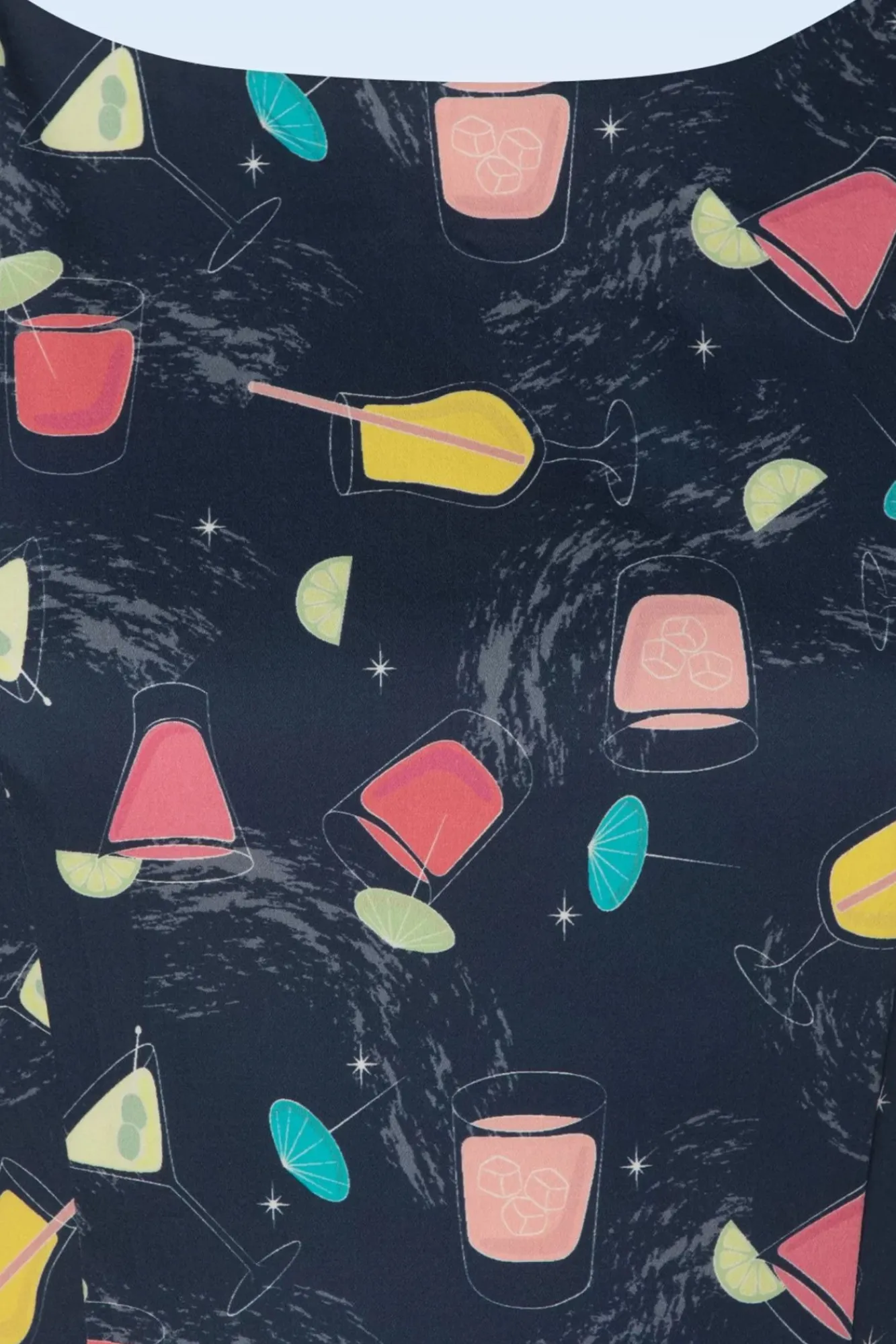 Discount Exclusief Bij Topvintage ~ Adriana Cocktails Mouwloze Penciljurk In Donkerblauw Vrouwen Plus Size Jurken