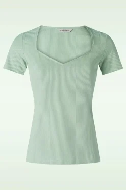 Discount Fara Top In Groen Vrouwen T-Shirts