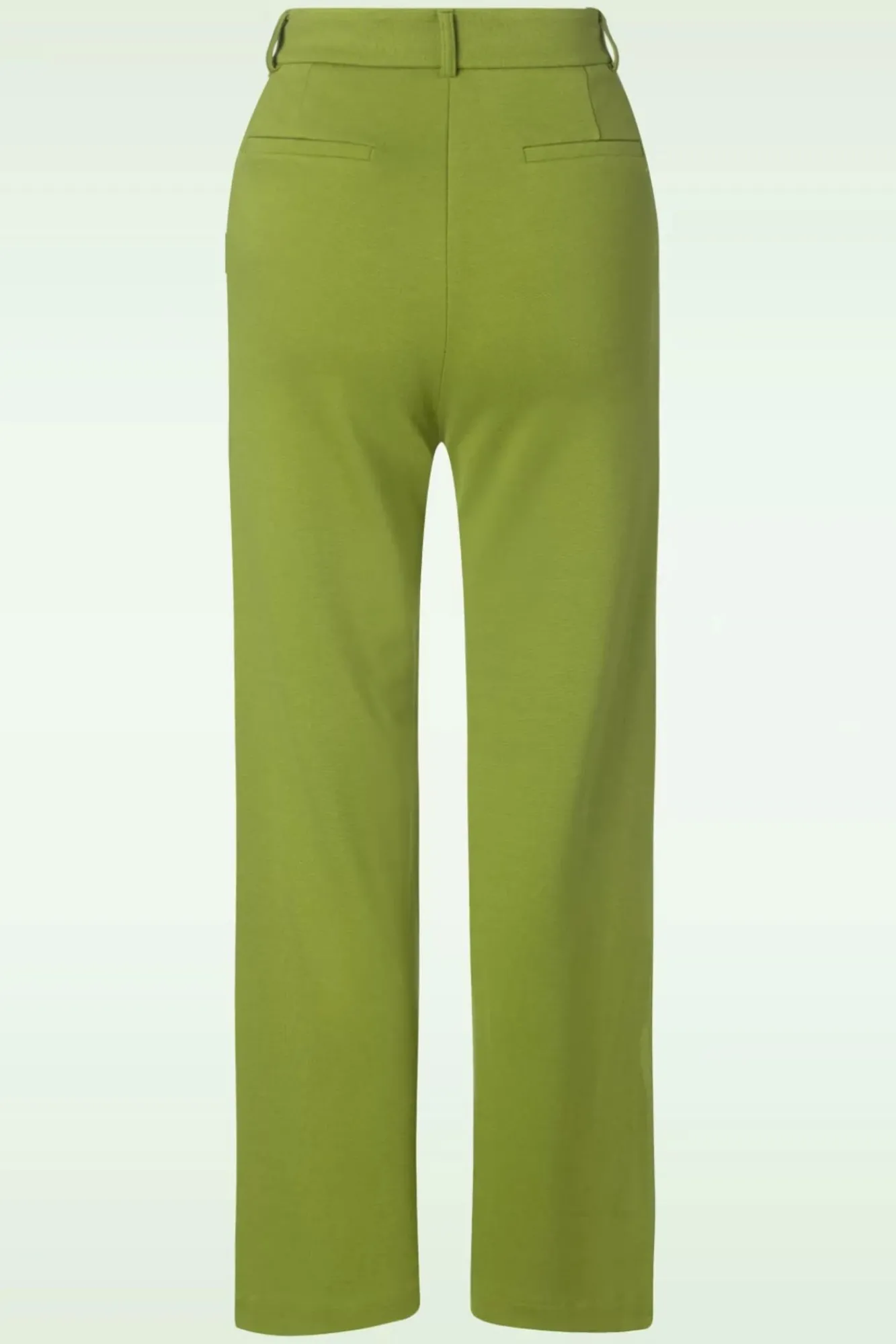 Discount Federica Milano Uni Broek In Woodbine Groen Vrouwen Broeken