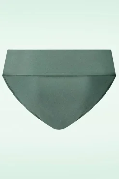 Clearance Flipover Bikinibroekje In Groene Glitter Vrouwen Bikini's